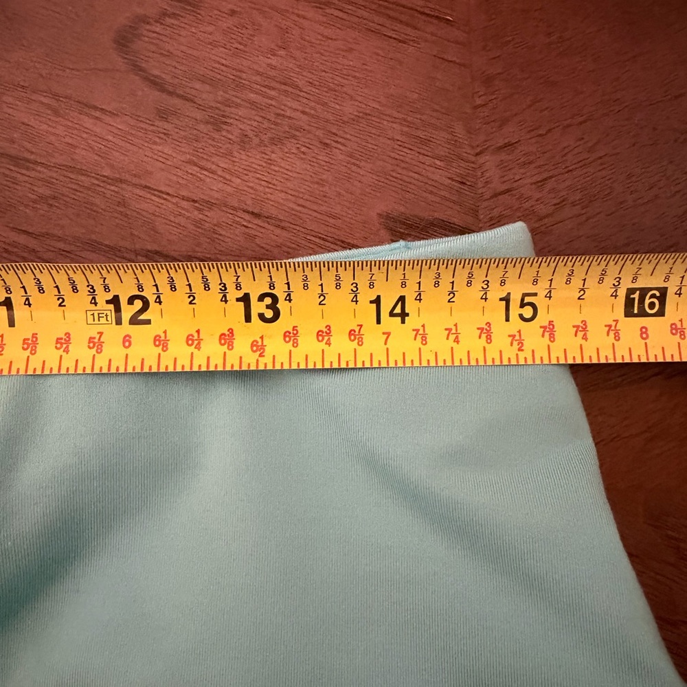 Lululemon Speed Up Shorts Blue Mid Rise blue chill size 8 - Picture 6 of 7